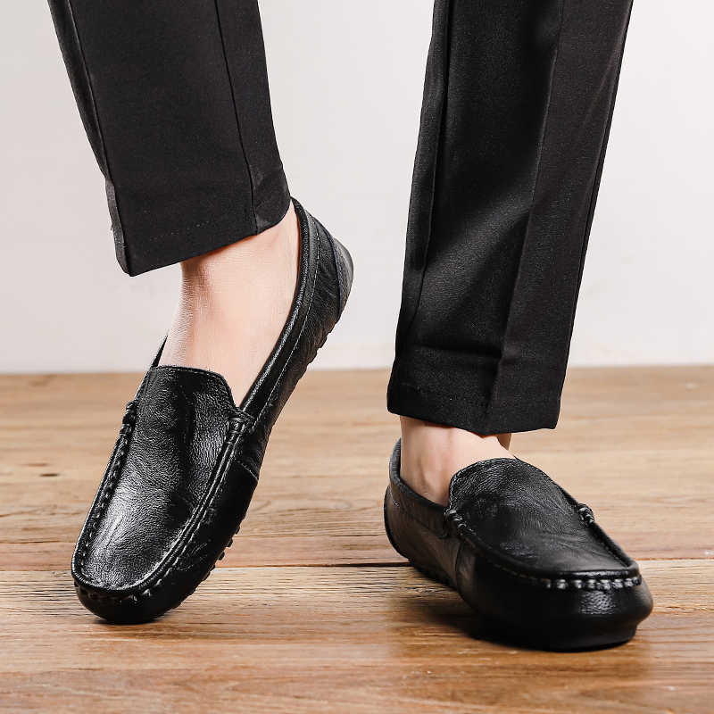 Luxury Men Lifestyle - Sepatu Flat Putih Anti Selip High