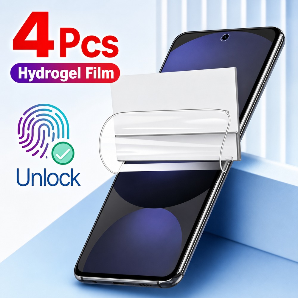 Oppo Find X8 - 4PCS Film Hidrogel Untuk Oppo Find