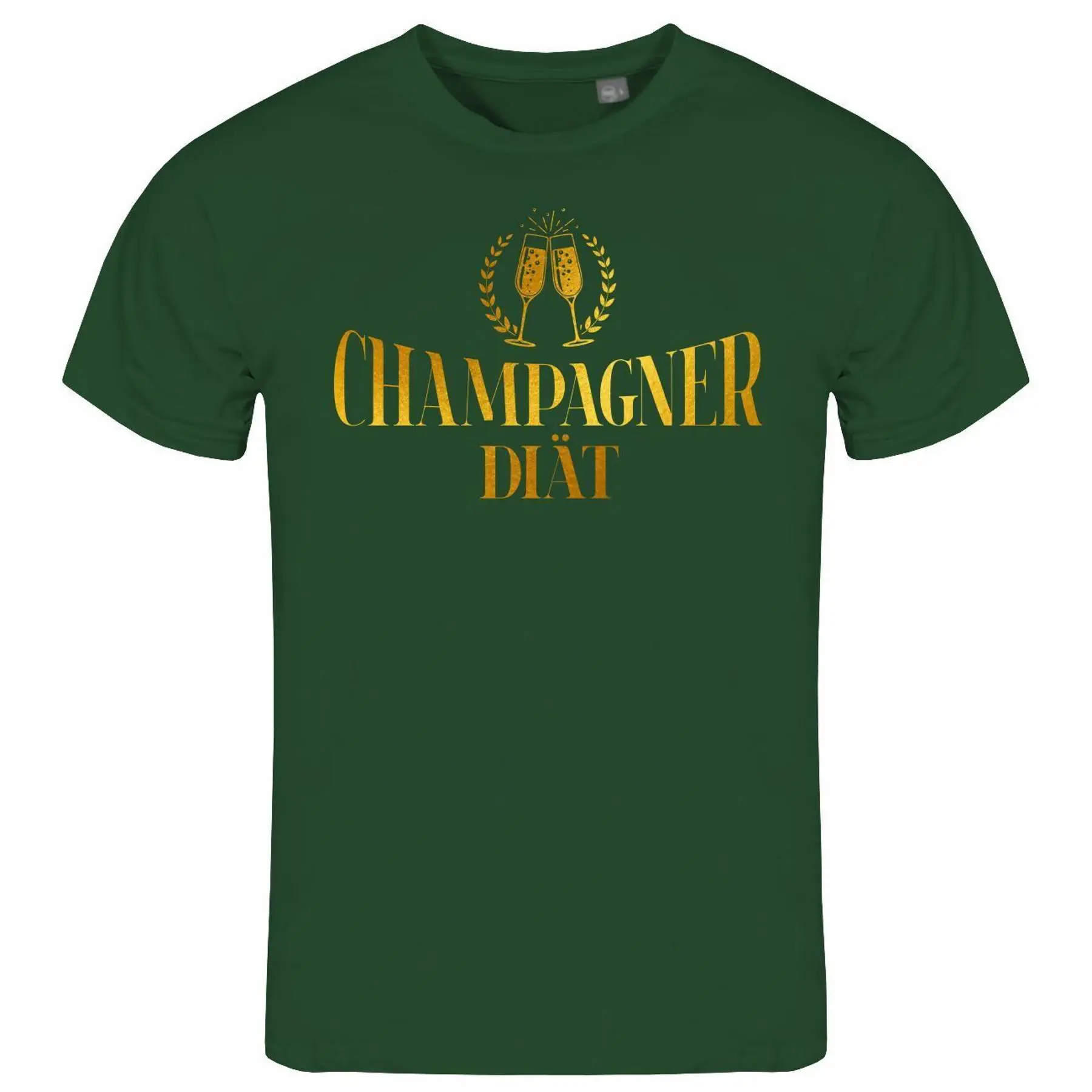 Kaos Pria Champagne Diet Ukura - Luxury Lifestyle Shorts ulasan dan harga