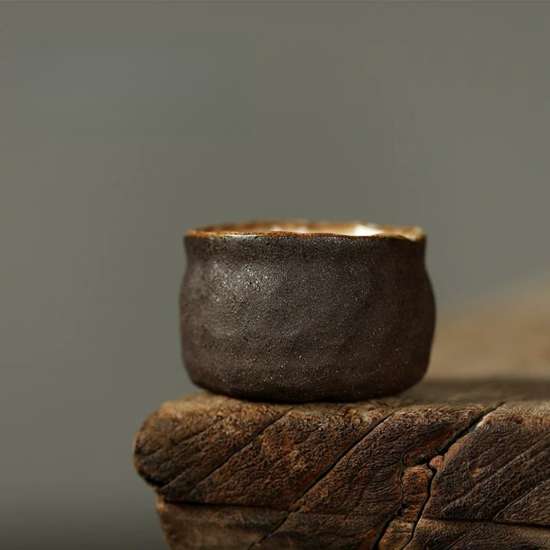Cangkir Teh Keramik Kasar Wabi - Handmade Ceramic Mug ulasan dan harga