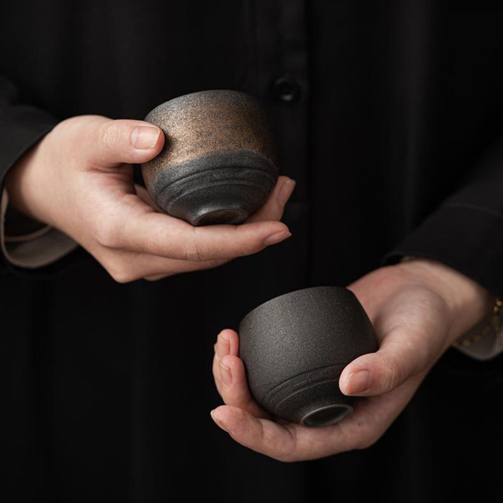 Set Teh Kung Fu Cangkir Teh Ba - Handmade Ceramic Mug ulasan dan harga