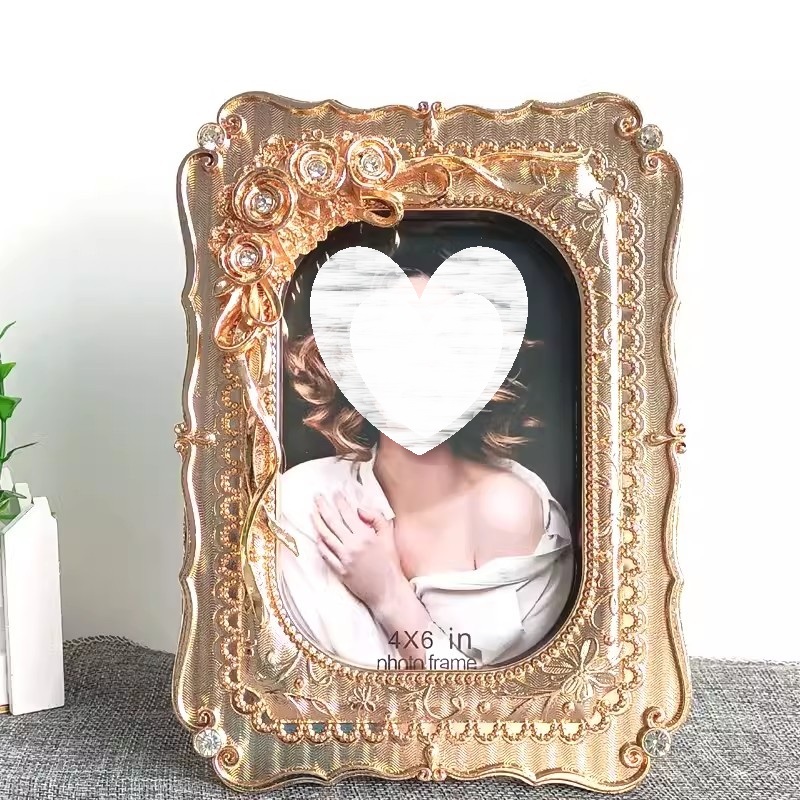 Bingkai Foto Emas Gaya Eropa,  - Luxury Lifestyle Photos ulasan dan harga