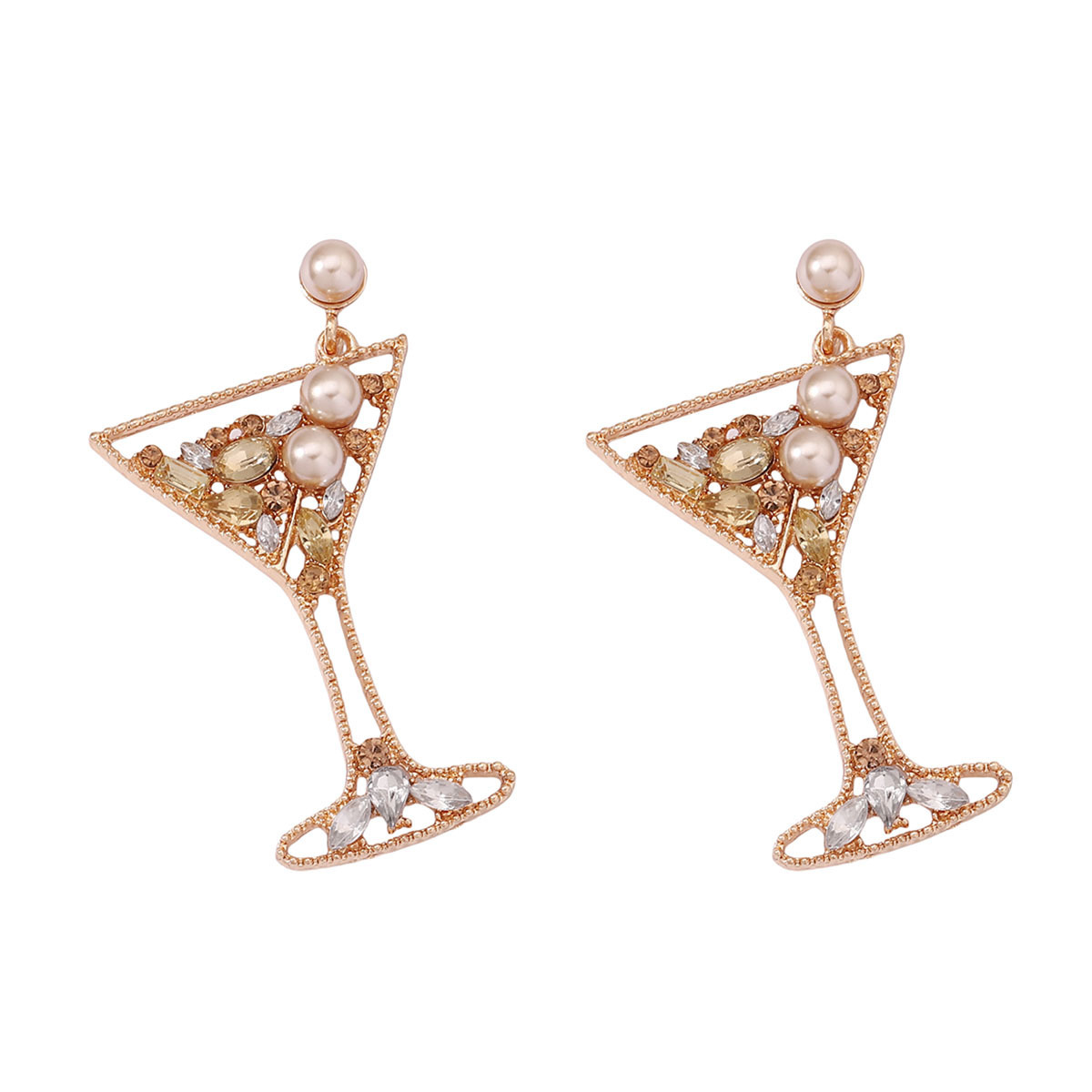 Anting Wanita Desain Gelas Ang - Luxury Lifestyle Niche ulasan dan harga