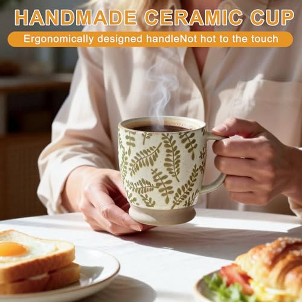 Mug Kopi 18 oz Hadiah untuk Wa - Handmade Ceramic Mug ulasan dan harga