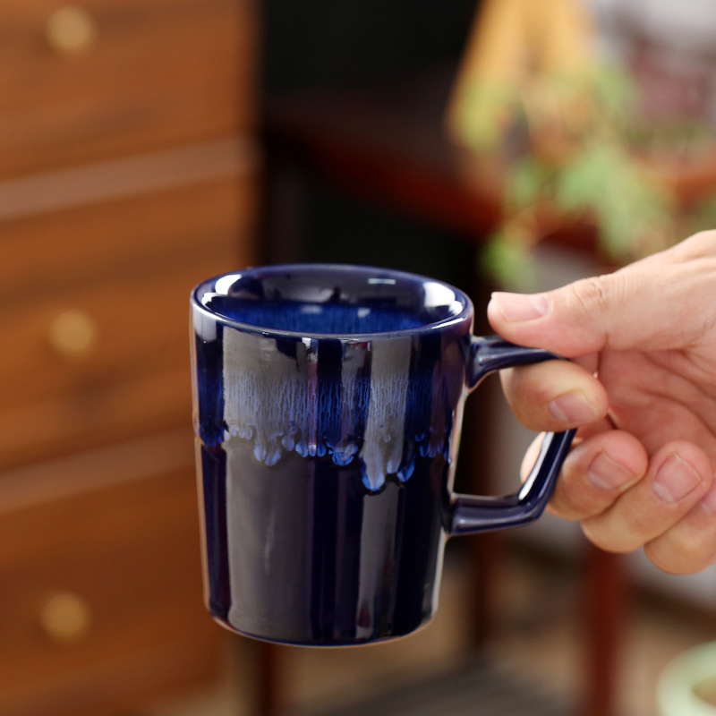 Cangkir Kopi Keramik Vintage J - Handmade Ceramic Mug ulasan dan harga