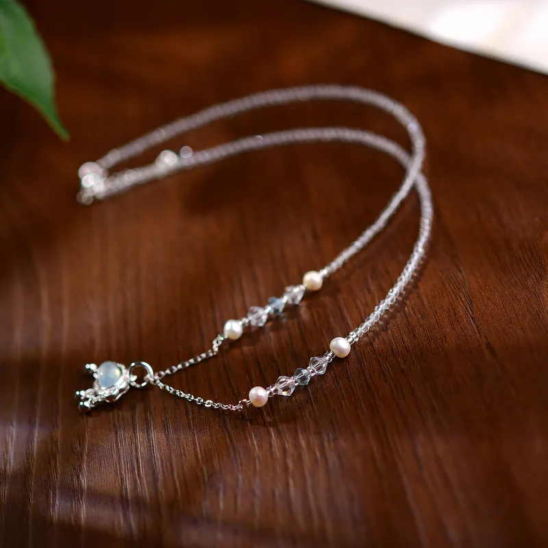 Kalung Aquamarine Gaya Nasiona - Luxury Lifestyle Niche ulasan dan harga